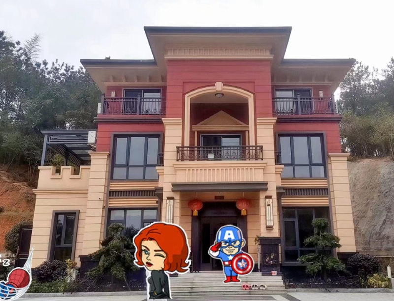 四川達州輕鋼別墅案例